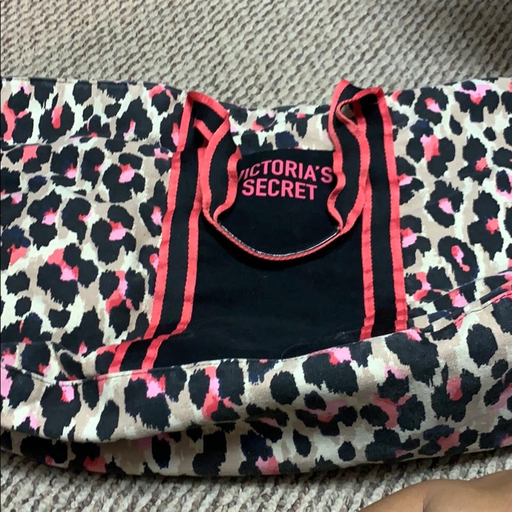 Cheetah print weekender bag